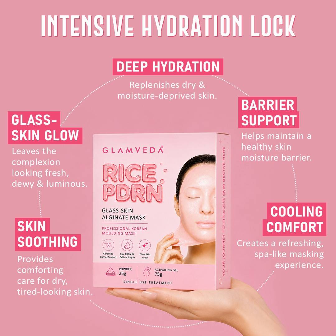 Rice PDRN Glass Skin Alginate Moulding Mask 100g