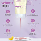 Glamveda Glutathione Peel-Off Mask with Vitamin C & Hyaluronic Acid for Skin Brightening Reduce Dark Spot & Pigmentation