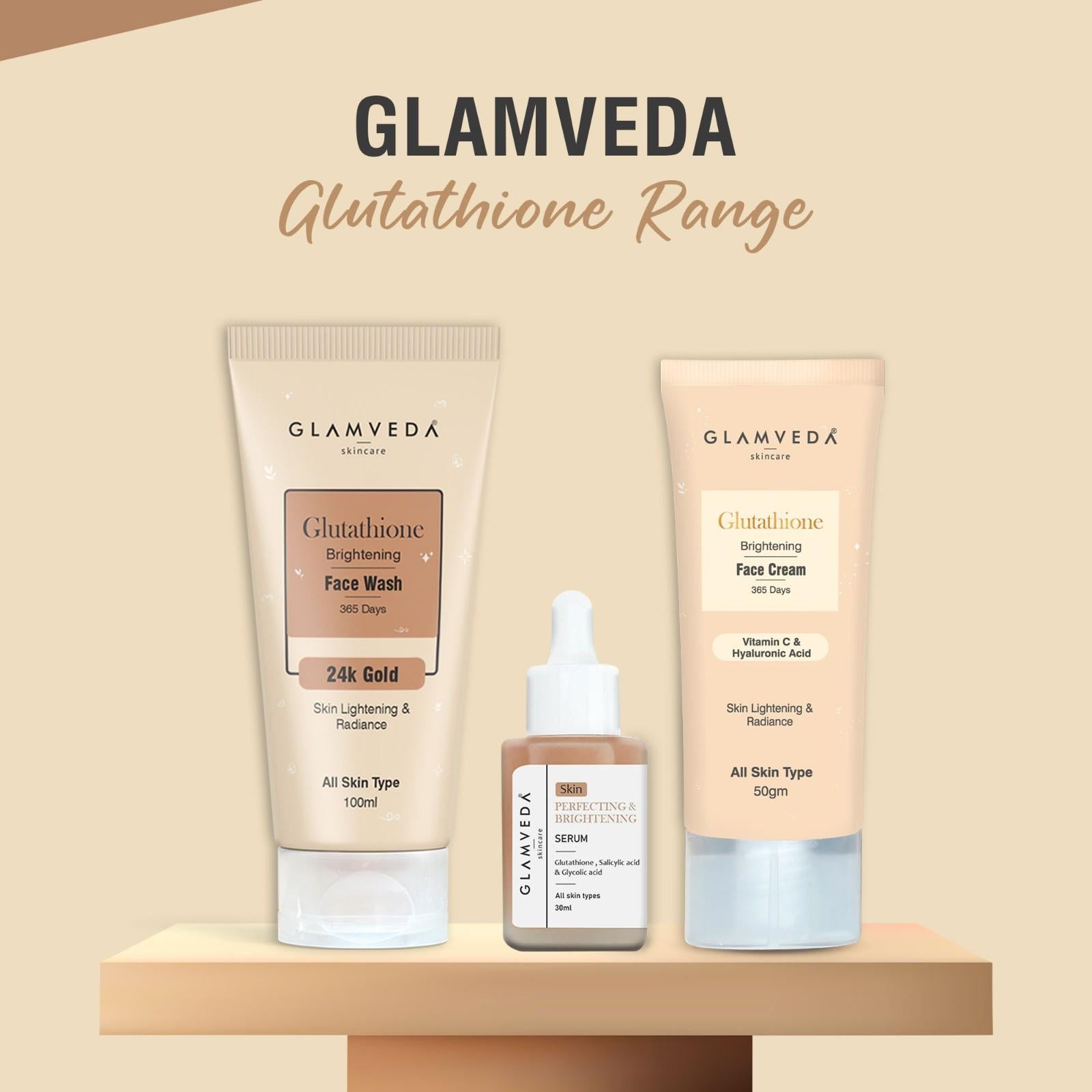 Glamveda Glutathione & Vitamin C Sunscreen SPF 50 Pa+++