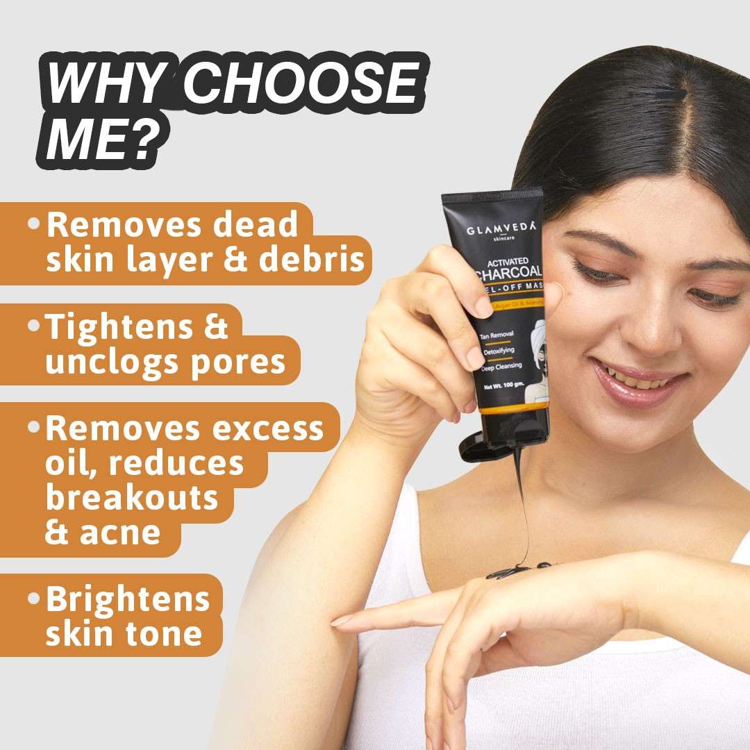 Activated Charcoal Peel Off Mask