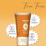 Glamveda Hybrid Sunscreen Lotion Spf 50 PA+++