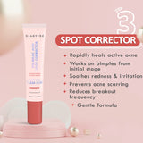 Glamveda 2% Kojic Acid 5-Step Skincare Routine Combo | Brightens Skin, Reduces Dark Spots, Evens Tone & Provides Lightweight Coverage | Face Wash, Spot Corrector, Serum, Cream & BB Cream For Fair Skin Tone