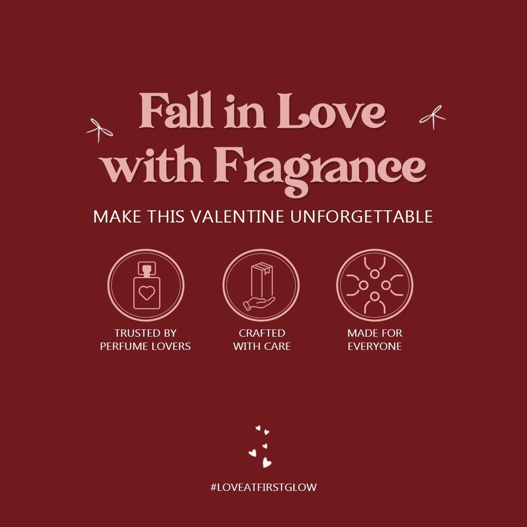 Glamveda Valentine Iconic Oud Perfume Duo | Night Nomade Oud & Dreaming Dubai Oud | Unisex Pure Perfume 40ml