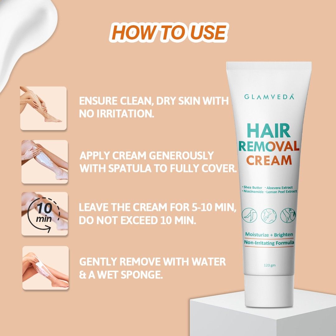 Hair Removal Cream for Women & Men 120gm