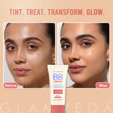 Glamveda BB Cream for Wheatish Skin Tone With SPF 50++++
