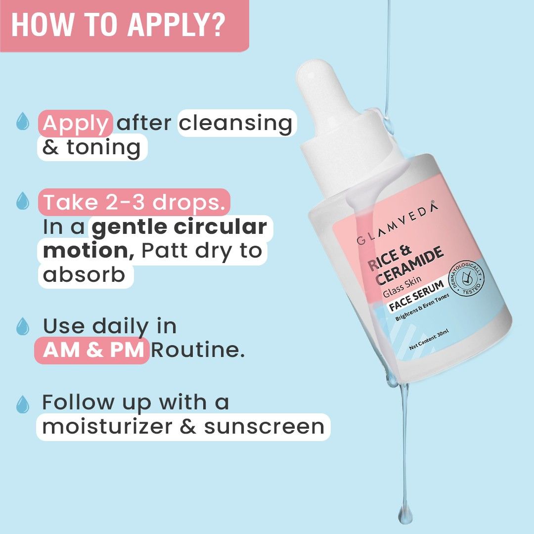 Korean Glass Skin Rice Water & Ceramide Vitalizing Serum