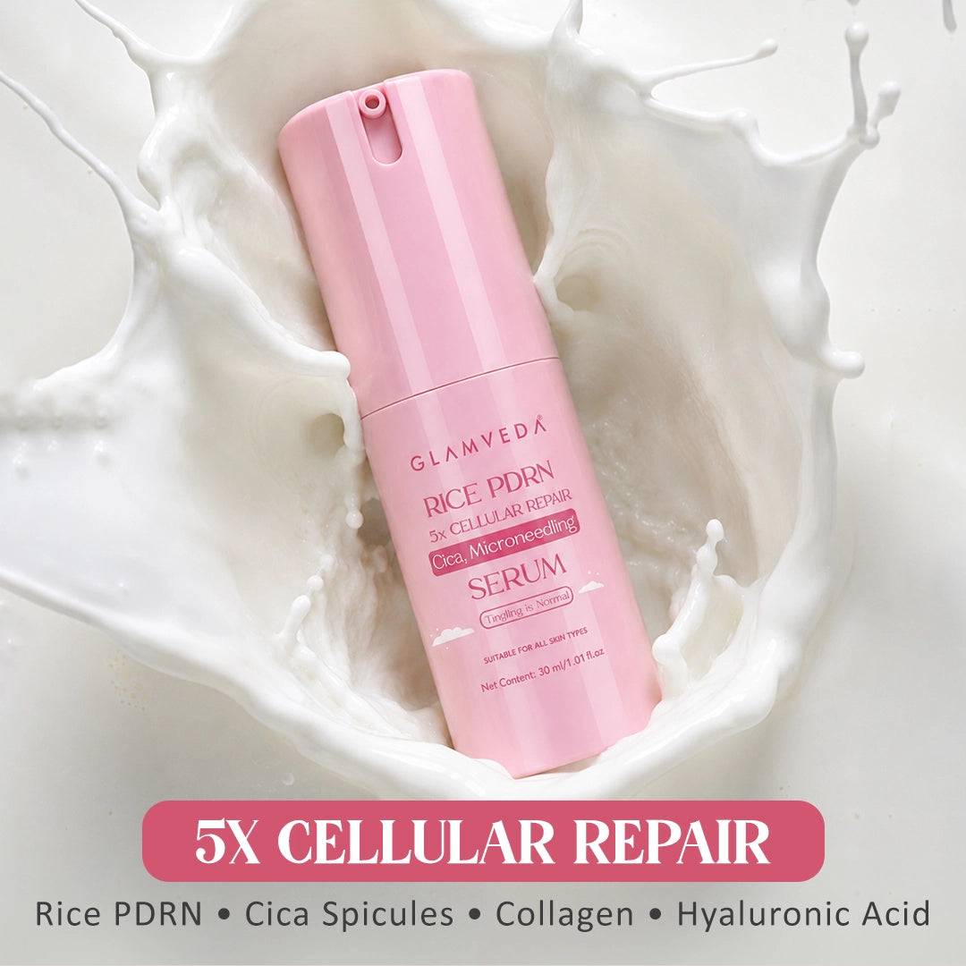 Rice PDRN 5X Cellular Repair Cica Microneedling Serum