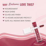 Glamveda X Rashami Desai Mini Infused Serum Lip Gloss | Foxy - 115