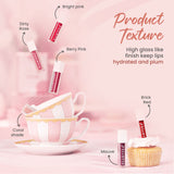 Glamveda X Rashami Desai Mini Infused Serum Lip Gloss | Paradise -119