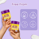 Glamveda De-Tan Combo Face Scrub & Face Cream Mask 200GM