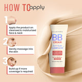 Glamveda BB Cream for Fair & Medium Skin Tone With SPF 50++++