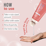 Glamveda Kojic Acid Face Wash With Niacinamide & Alpha Arbutin