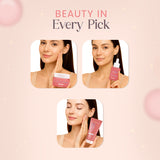 2% Kojic Acid 3 Step Skincare Routine With Pouch– Face wash, Serum & Cream for Dark Spot Reduction