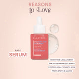 2% Kojic Acid 3 Step Skincare Routine With Pouch– Face wash, Serum & Cream for Dark Spot Reduction