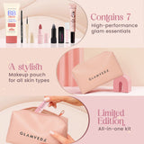 All‑in‑One Kit – Light Edition Beauty Essentials: Kajal, Eyeliner, BB Cream, pH Lipstick, Lip Gloss, Bullet Lipstick, Hair Finishing Stick & Pouch