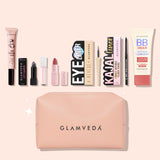 All‑in‑One Kit – Light Edition Beauty Essentials: Kajal, Eyeliner, BB Cream, pH Lipstick, Lip Gloss, Bullet Lipstick, Hair Finishing Stick & Pouch