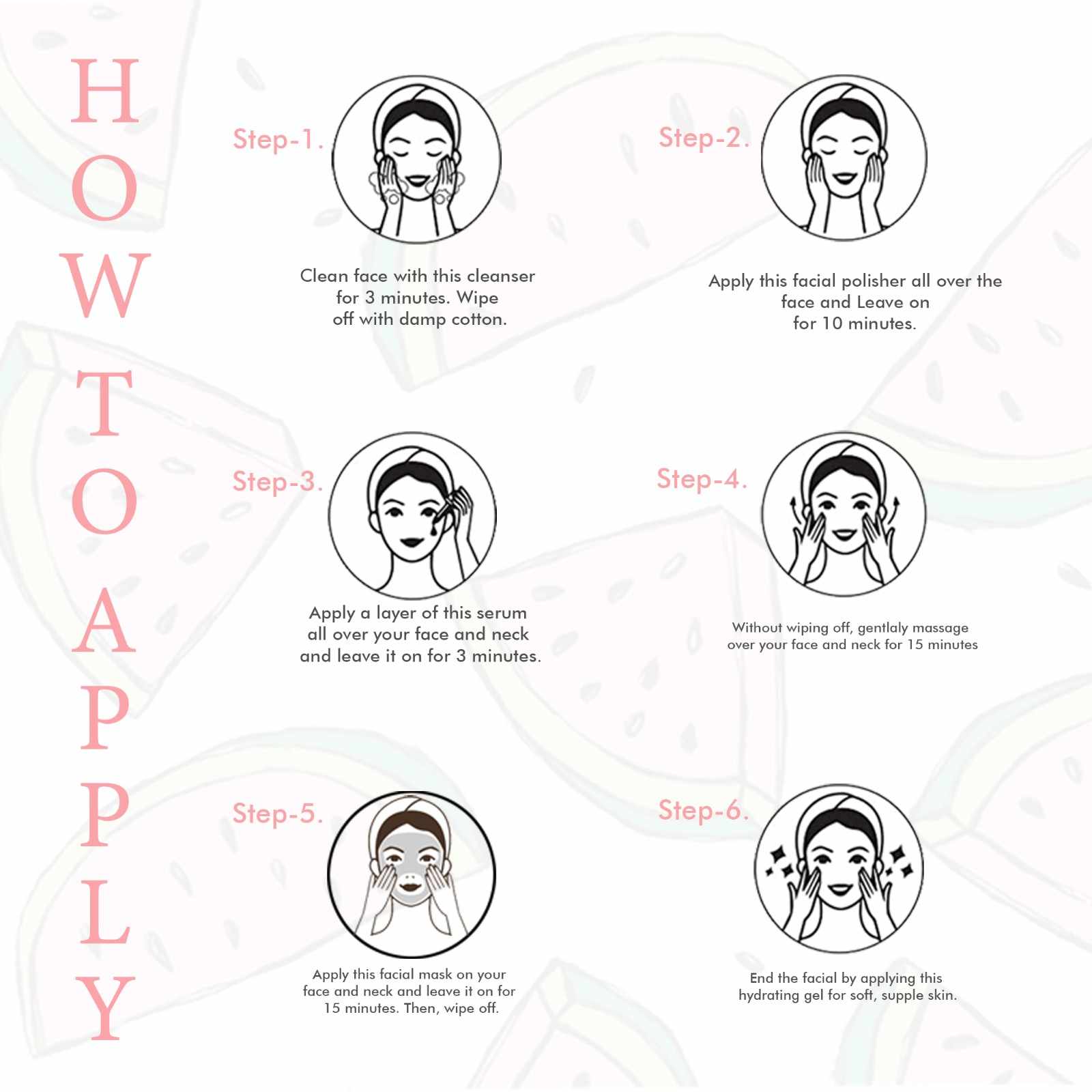 Glamveda Watermelon & Collagen Facial kit 40gm