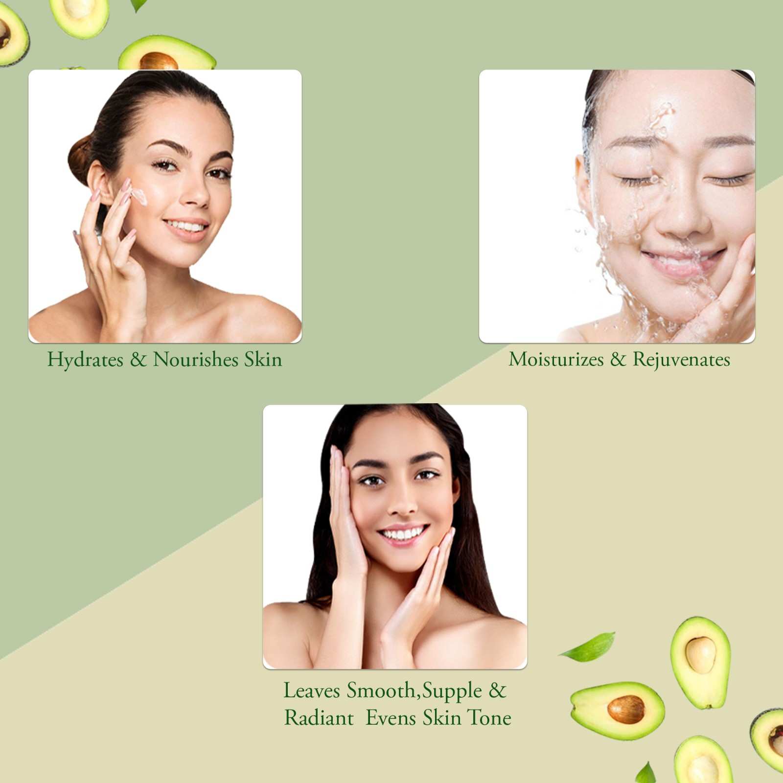 Glamveda Avocado Superfood facial kit 40gm