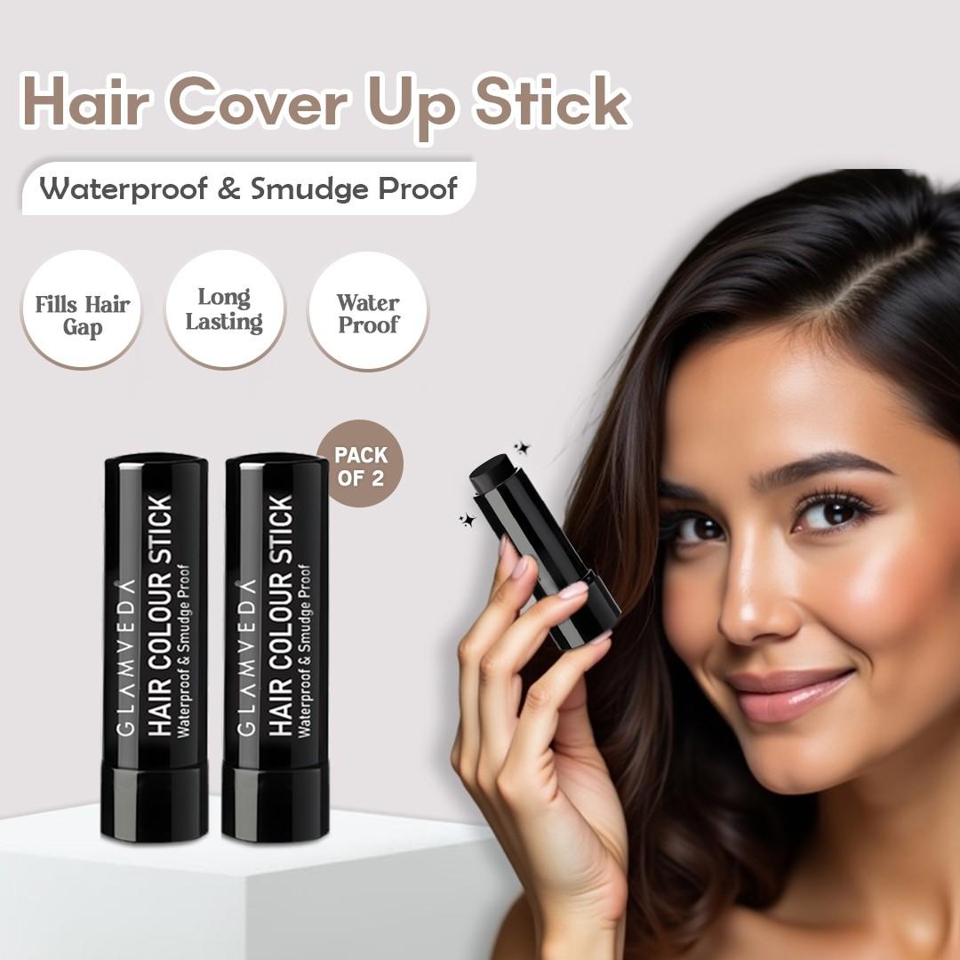 Hair Cover-Up Stick | Instant Hairline & Root Filler – Black 4gm