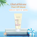 Glamveda Glutathione Peel-Off Mask with Vitamin C & Hyaluronic Acid for Skin Brightening Reduce Dark Spot & Pigmentation