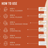 Glamveda Rice Water Brightening Facial Kit 40gm