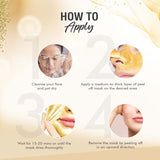 Glamveda Pure Glow Gold Peel Off Mask Enriched With Orange Peel | 60gm