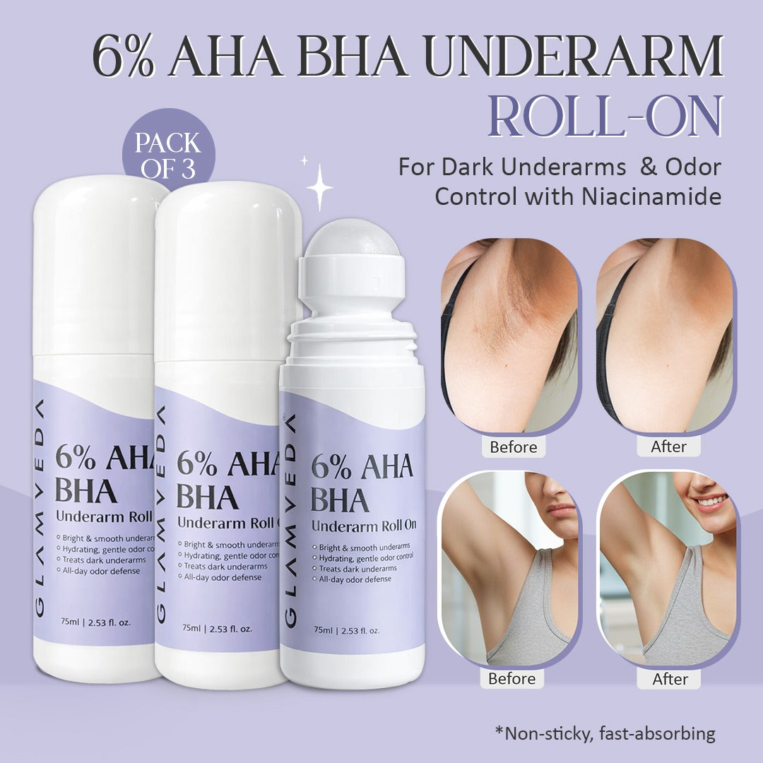 6% AHA BHA Underarm Roll-On 75ml