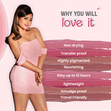 Glamveda X Rashami Desai Mini Liquid Lipstick Barbie 002 Combo 4.8ml