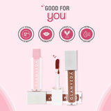 Glamveda X Rashami Desai Serum Infused Lip Gloss Barbie Combo 003 4.8ml