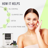 Glamveda Charcoal Detox & Anti Pollution Facial Kit 40gm