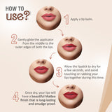 Glamveda X Rashami Desai Datenight Look Mini Liquid Lipstick | Pack of 4