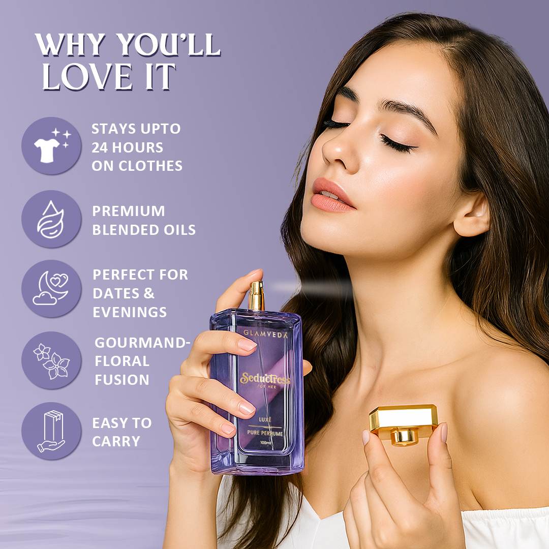 Seductress – Luxe Pure Perfume for Her (100ml)