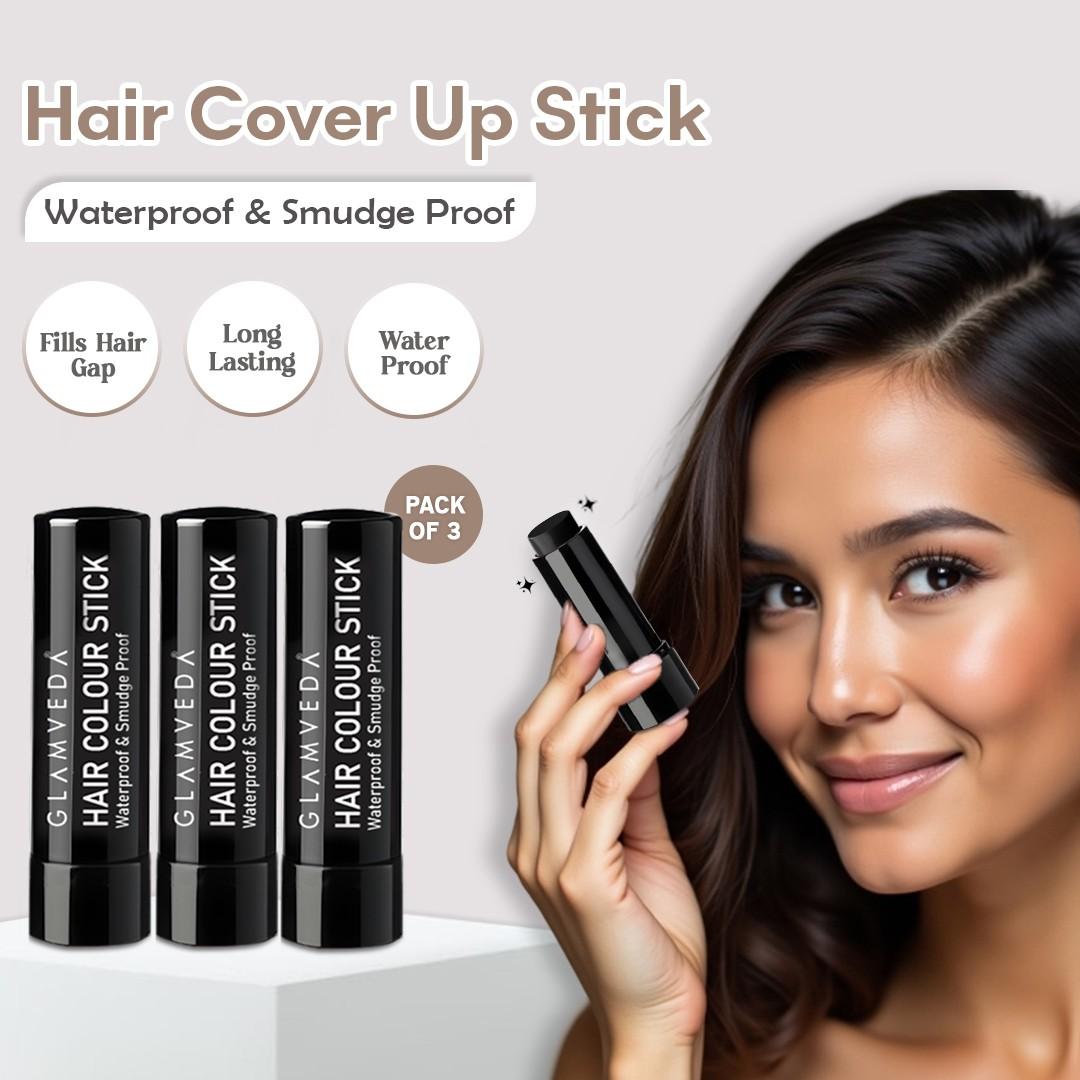Hair Cover-Up Stick | Instant Hairline & Root Filler – Black 4gm