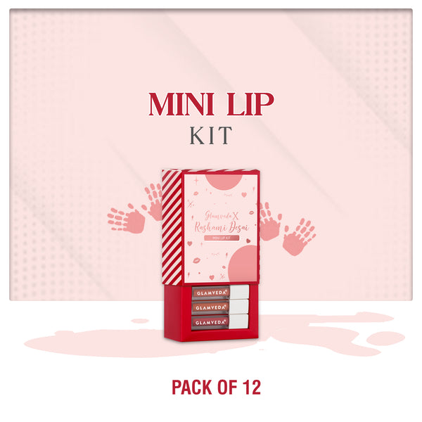 Glamveda X Rashami Desai Always On Matte Mini Matte Liquid Lipstick | Pack of 12