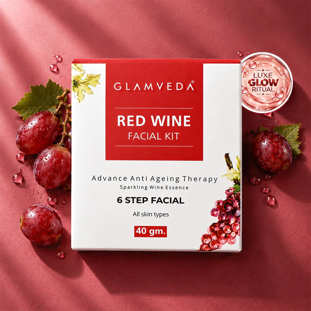 Red Wine Advance Anti Ageing Facial kit 40gm