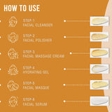 Glamveda Turmeric saffron & Sandalwood Ubtan Facial kit 40gm