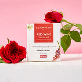 Glamveda Red Wine Advance Anti Ageing Facial Kit