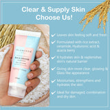 Glamveda Rice & Ceramide Glass Skin Peel off Mask