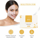 Glamveda Gold Rejuvenating Facial Kit benefits