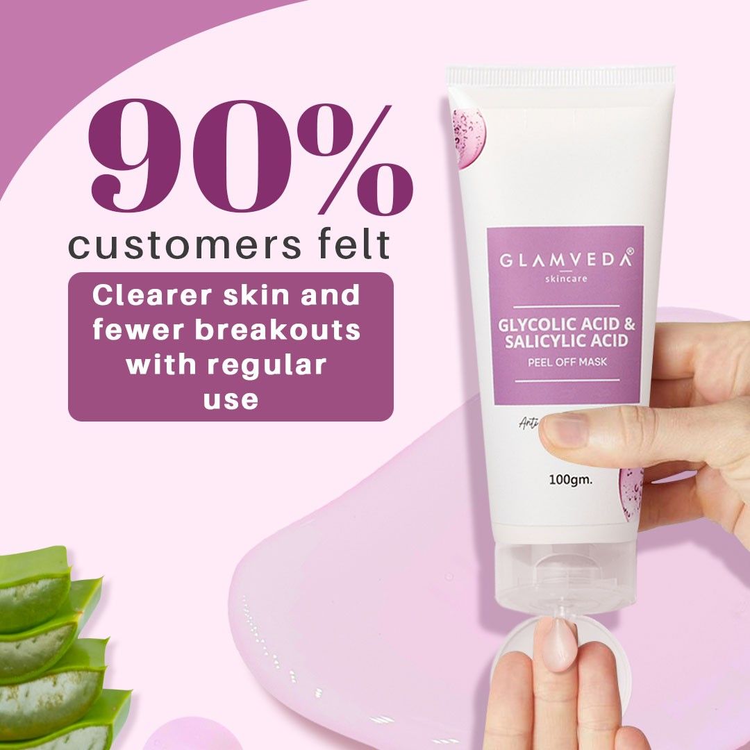 Glycolic acid & Salicylic acid Peel off Mask
