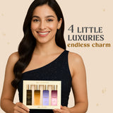 Glam Nights Vault  -  Date Night+Seductress+Dreaming Dubai Oud+Night Nomade Oud | Luxury Unisex Pure Perfume Gift Set 4 x 20ml