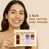Scent Seduction  - Date Night +Seductress+Vanilla Elixir+Coffee Date | Luxury Pure Perfume Gift Set for Women 4 x 20ml