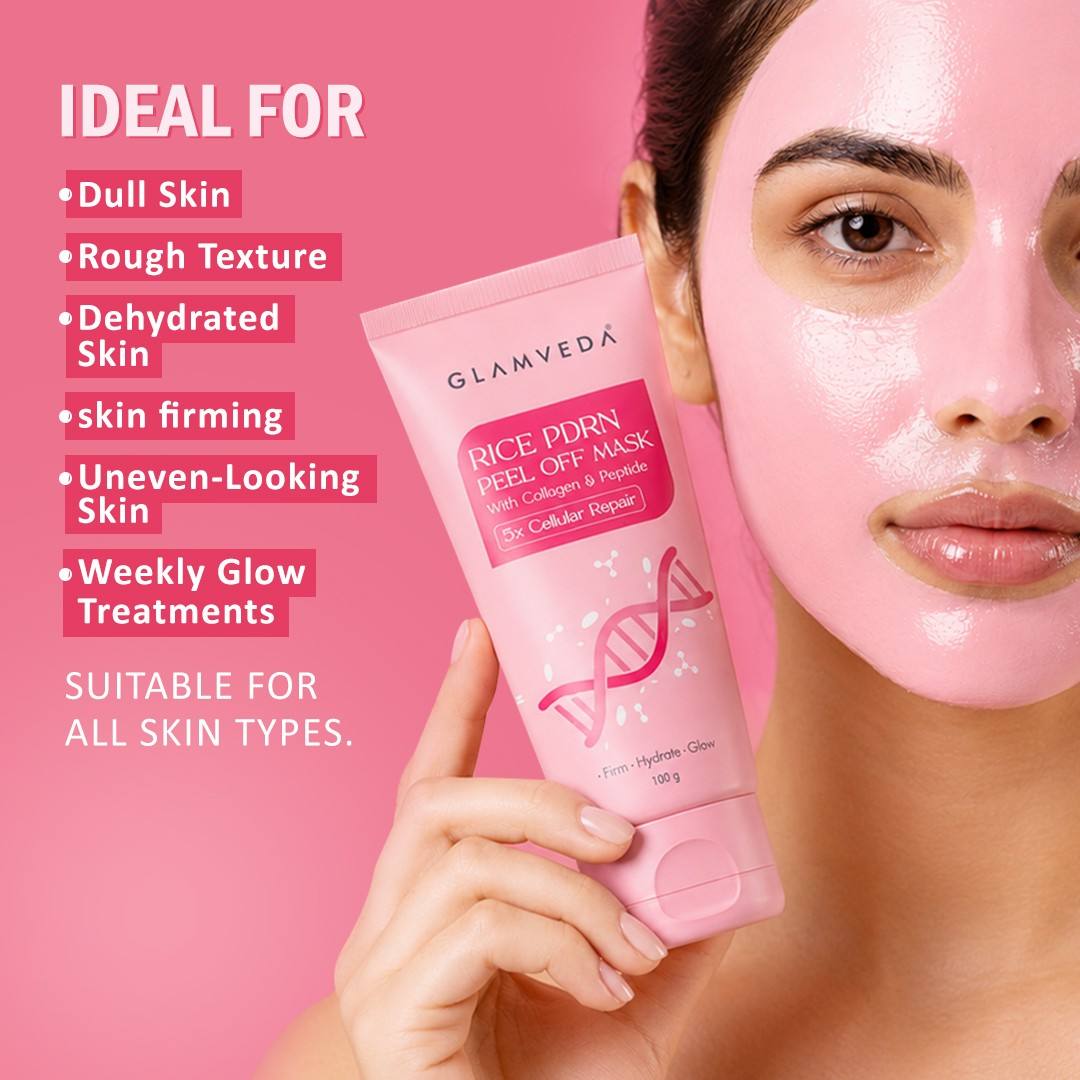 Rice PDRN & Collagen Peel Off Mask| Night Wrapping Face Mask