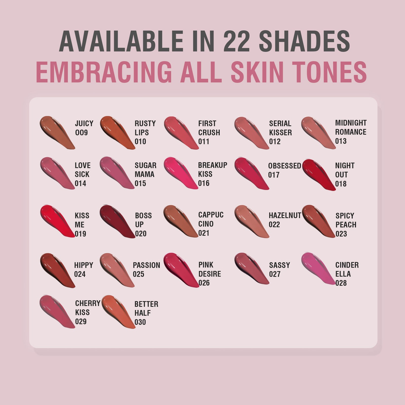Glamveda Matte Liquid Lipstick 12Hr Stay Lightweight Transferproof Glamveda Skincare