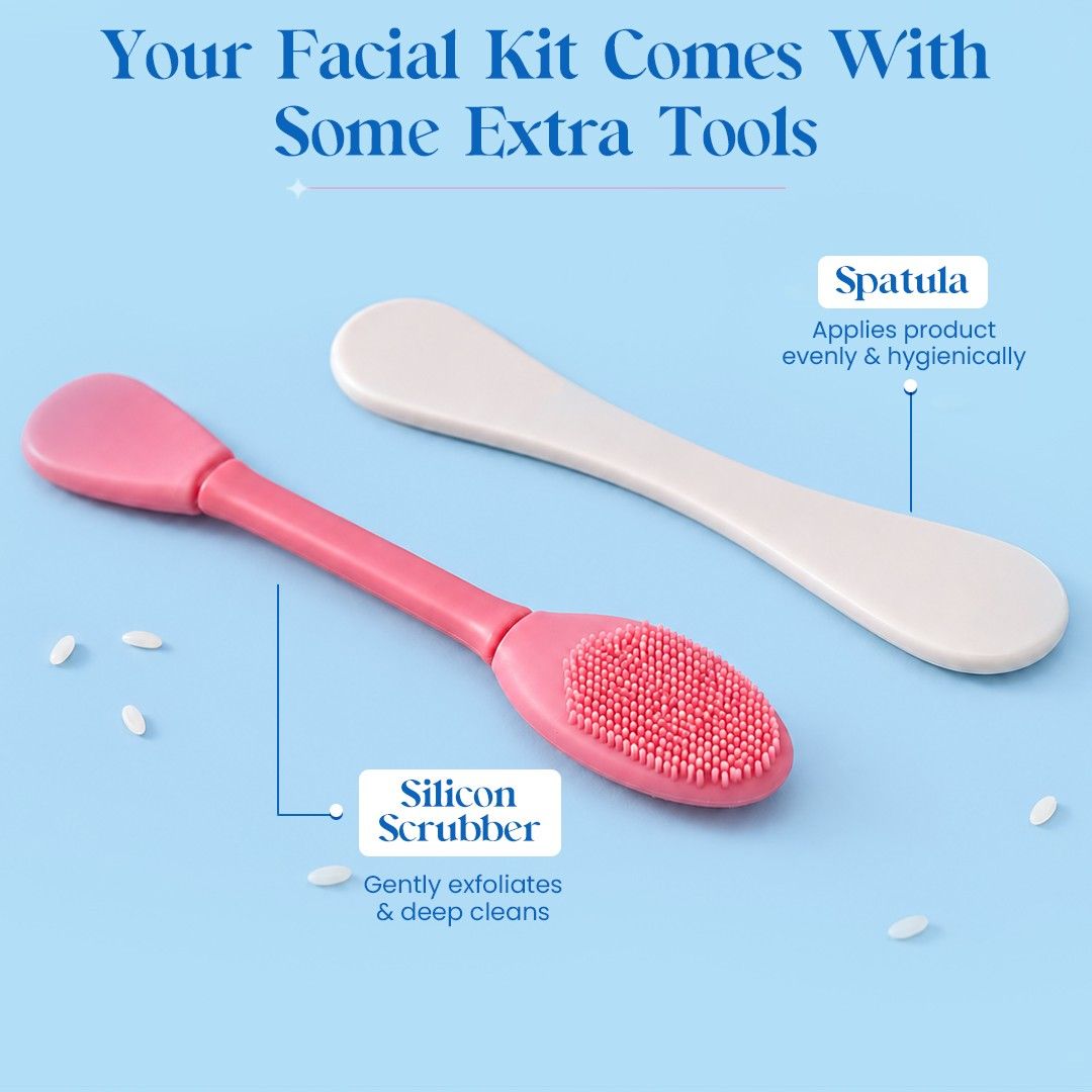 Korean Rice & Ceramide 11-Step Brightening Facial Kit | 81g