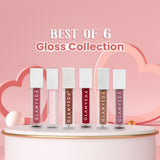 Glamveda X Rashami Desai's Best of 6 Mini Lip Gloss collection