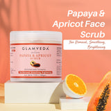 Glamveda Papaya & Apricot Anti Tan Scrub 100gm