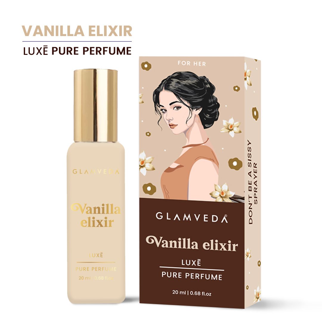 Vanilla Elixir – Luxe Pure Perfume for Her (20ml)