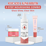 Kojic Acid 3-Step Winter Care Combo |Spot Corrector + Face Cream + Body Lotion