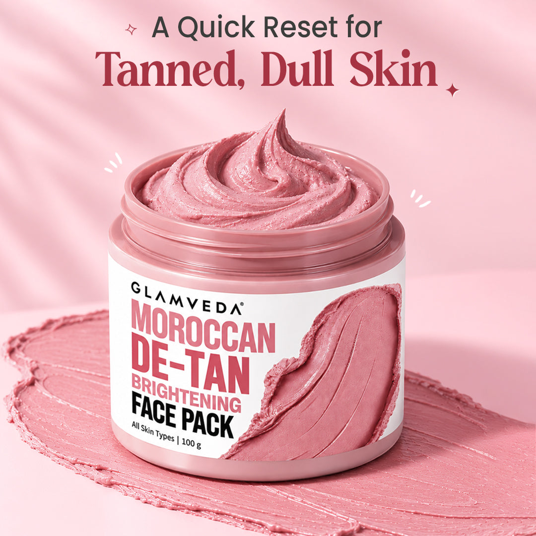 Moroccan Clay De-Tan Brightening Face Mask